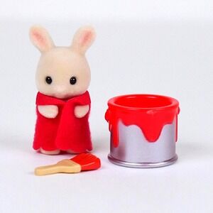 Calico‎ Critters Sylvanian Families BB-13 Milk Rabbit Baby - Crafts Series